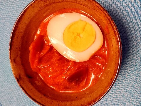 トマト缶で作る卵カレー
